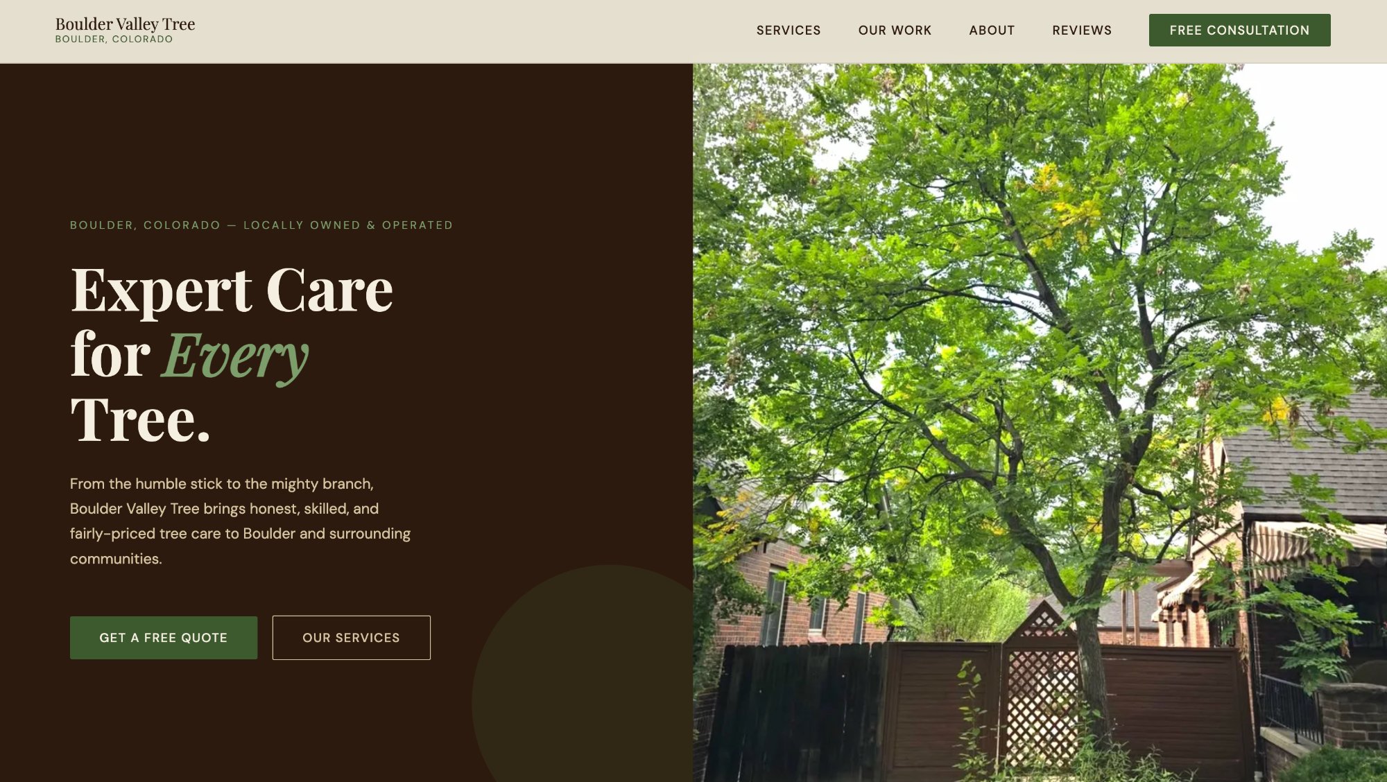 Boulder Valley Tree — Expert Tree Care